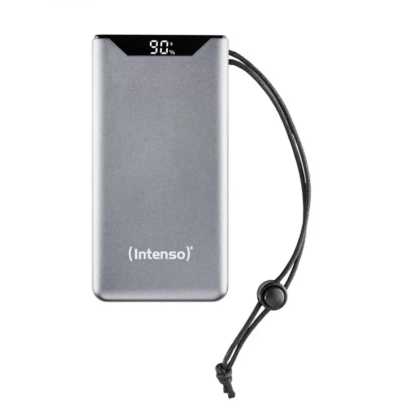 Powerbank INTENSO 7332054 — 20000 mAh, PD 3.0 & QC 3.0, 20 W, USB-A + USB-C, cinzento