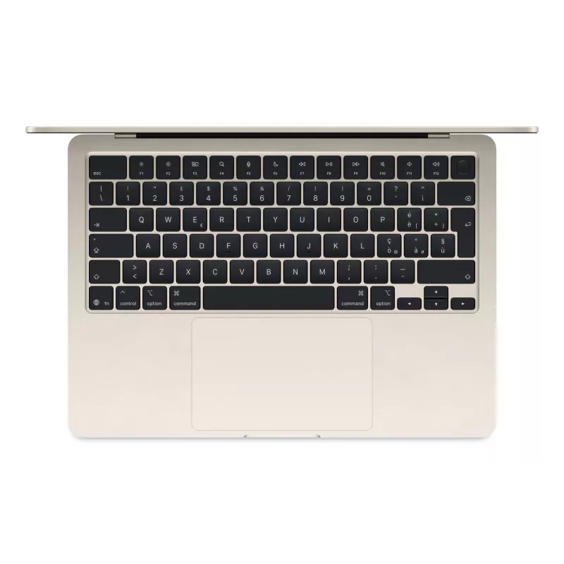 MacBook Air 13, Starlight, M4 (10-CPU/10-GPU), 16GB, 512GB, alemão, fonte de alimentação 35W Dual USB-C Port, MW103D/A