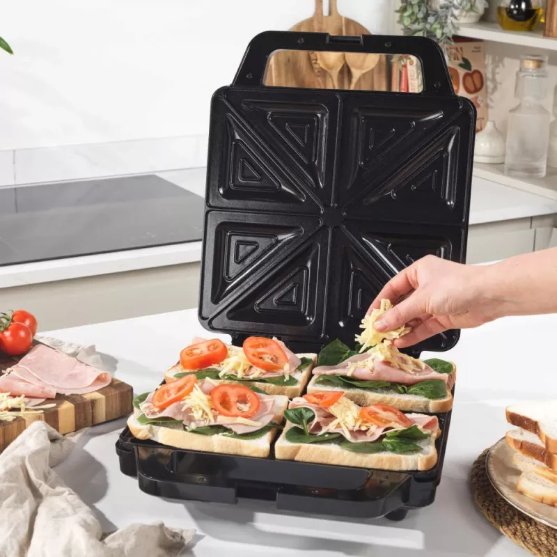 Salter EK6538VDE torradeira de sanduíches para 4 fatias