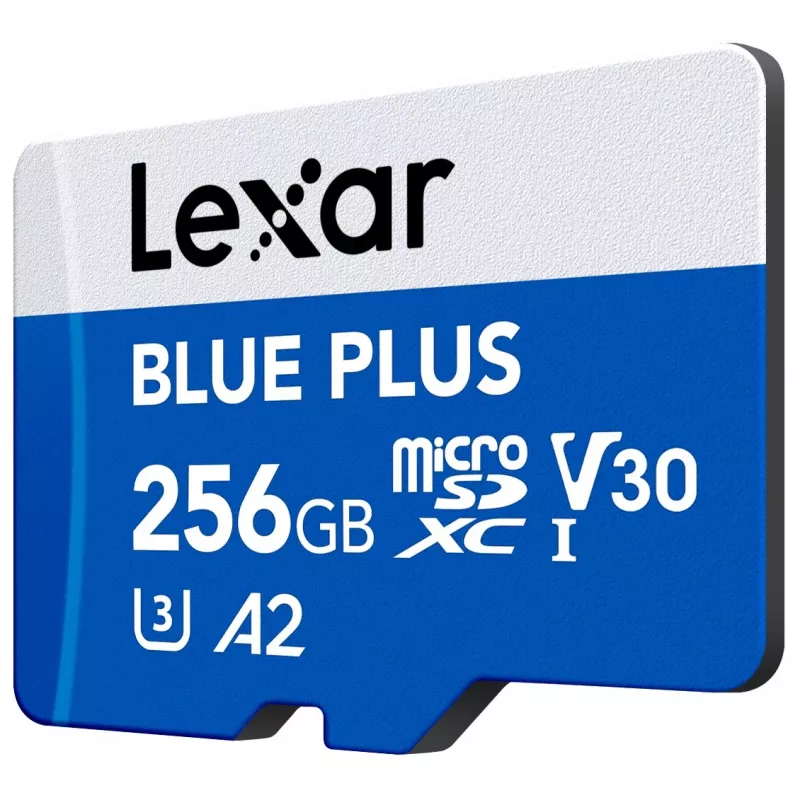 Memória Micro SDXC 256GB UHS-I W A Lexar LMSBLPL256G BNANG