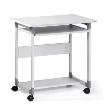 Secretária de computador Durable 379610 Cinzento