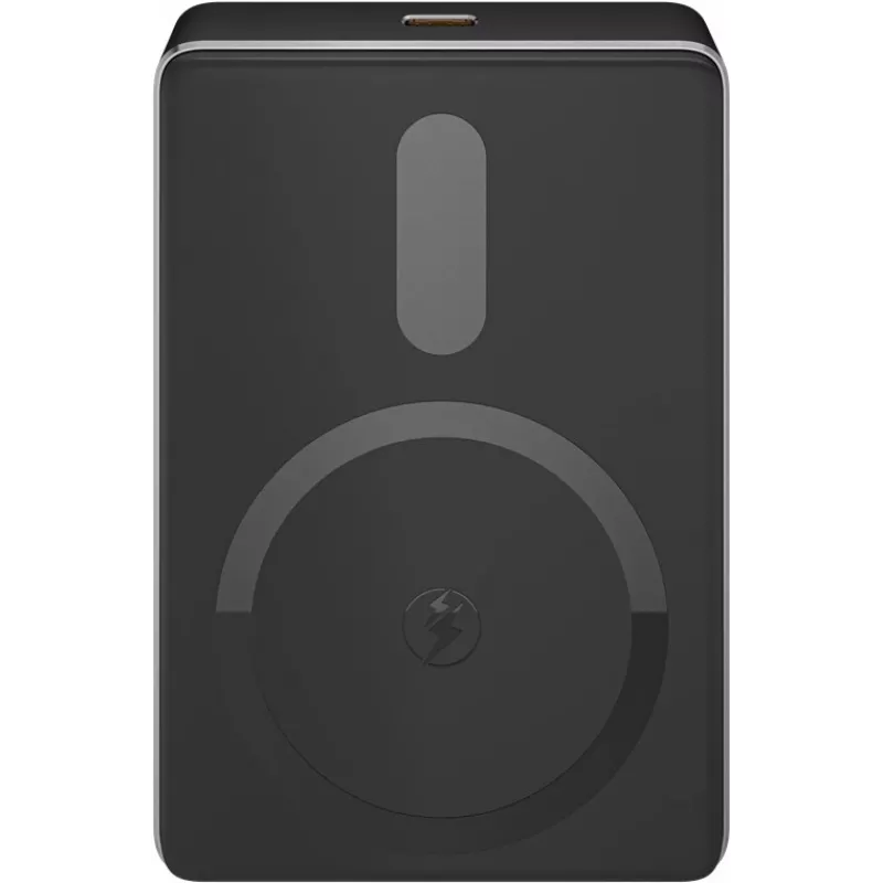 Powerbank sem fios magnética Goobay | 70183 | 10000 mAh | USB-C | preto