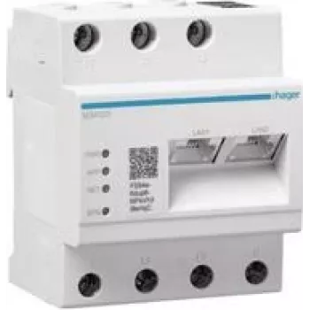 Gestor de carga Hager XEM520 até 20 pontos de carregamento estático/dinâmico c/OCPP1.6J (XEM520)