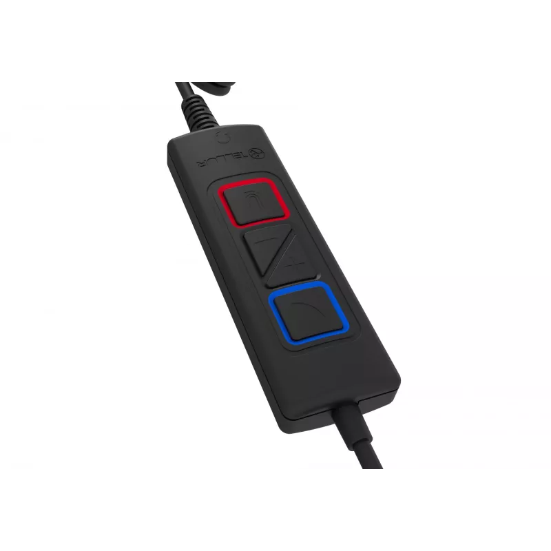 Headset com fios Tellur Voice 320 binaural preto