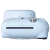 Máquina fotográfica instantânea Fujifilm Instax Mini 12 azul — impressões 86 x 54 mm, distância focal 60 mm, obturador eletrónico