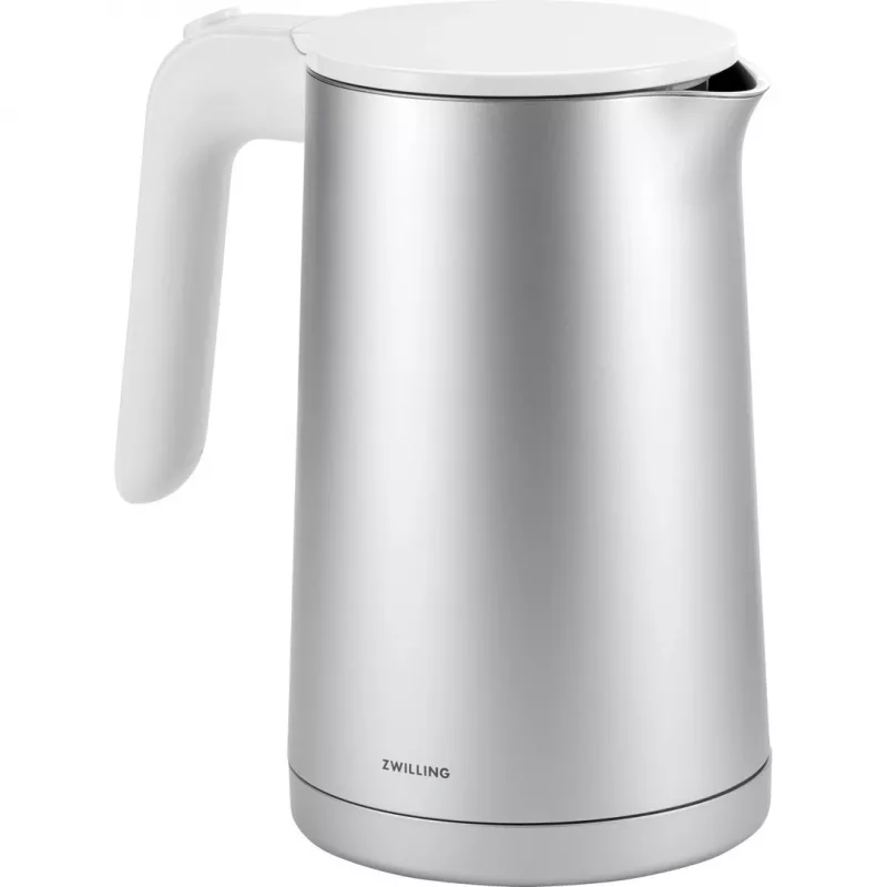 Chaleira elétrica ZWILLING 1 l 1850 W aço inoxidável, base 360°, função de manutenção de temperatura
