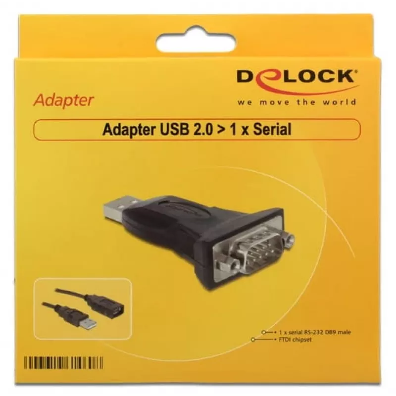 Adaptador USB para série DeLOCK 61460