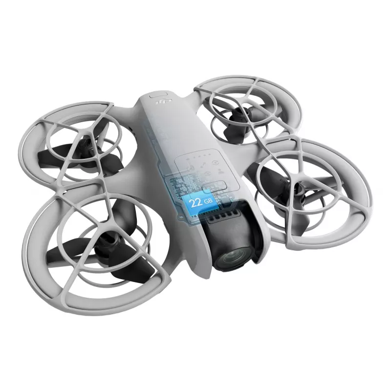 DJI Neo Fly More Combo (DJI-RC-N3) drone leve de 135g com câmara 4K Ultra HD, até 18 minutos de tempo de voo com 1 carga, 3x baterias, telecomando