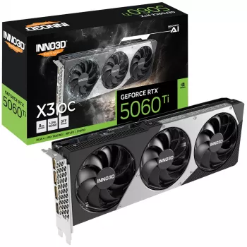 Placa gráfica INNO3D GeForce RTX 5060 Ti X3 OC 8GB GDDR7
