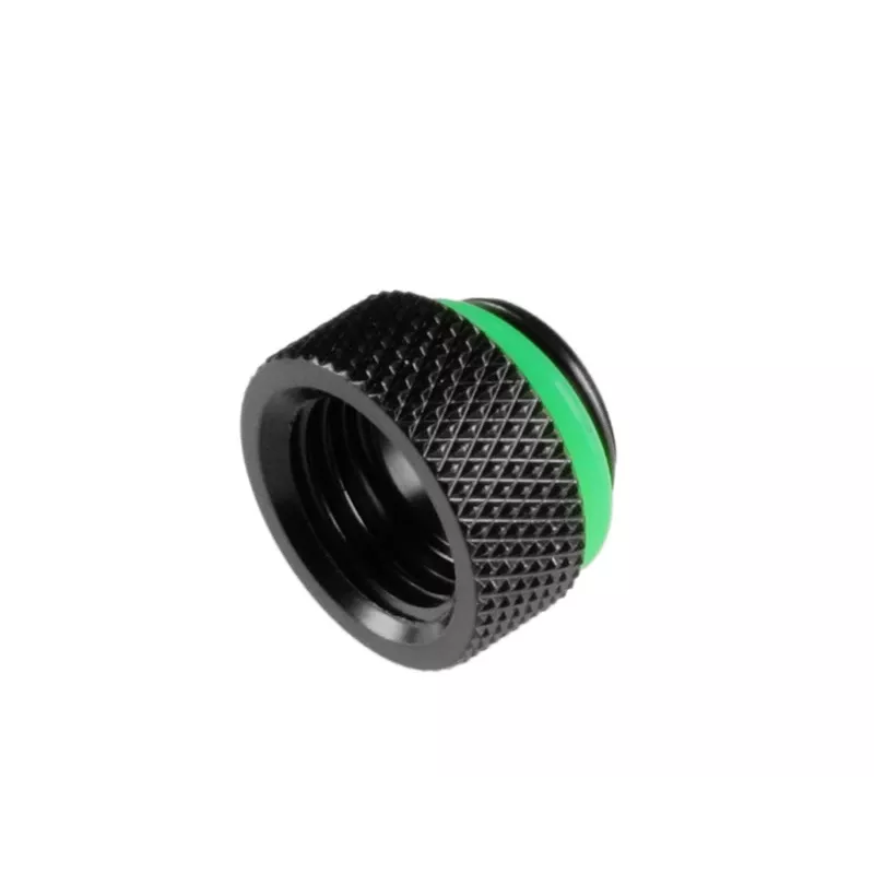 Adaptador Bitspower G1/4 polegadas rosca exterior – G1/4 polegadas rosca interior, preto mate