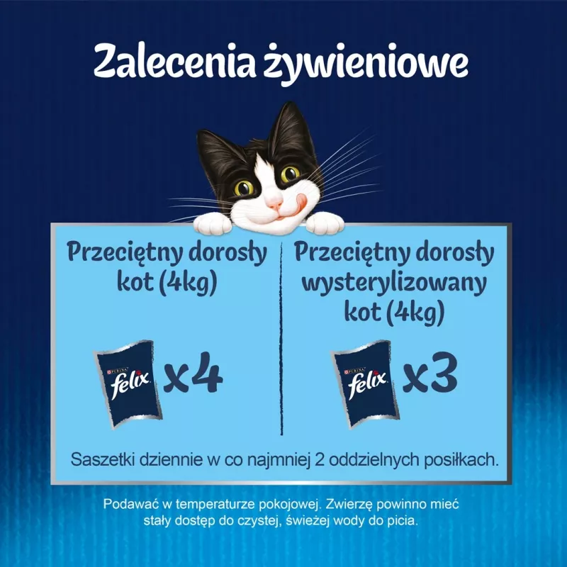 Felix Fanstastic Frango, Tomate - comida húmida para gatos - 85 g