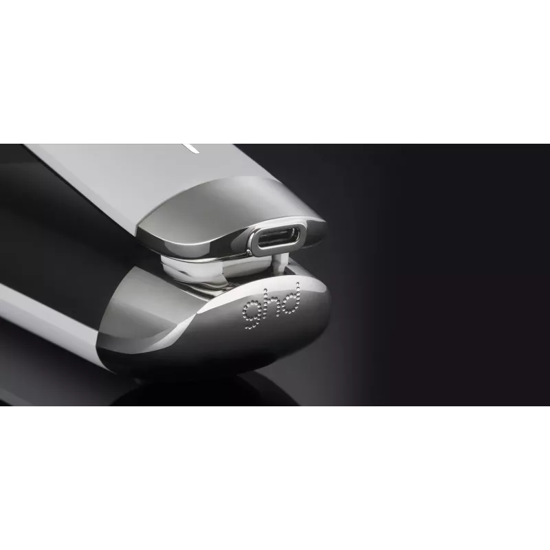 Ferro de alisar GHD Unplugged Warm White iões de lítio 300g