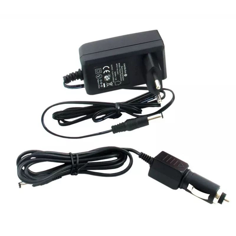 Carregador de baterias everActive NC-1600 — carregador universal DC para Li-Ion, suporta 16 células, tamanhos compatíveis AA/AAA/C, preto, AC 100–240V 50–60Hz