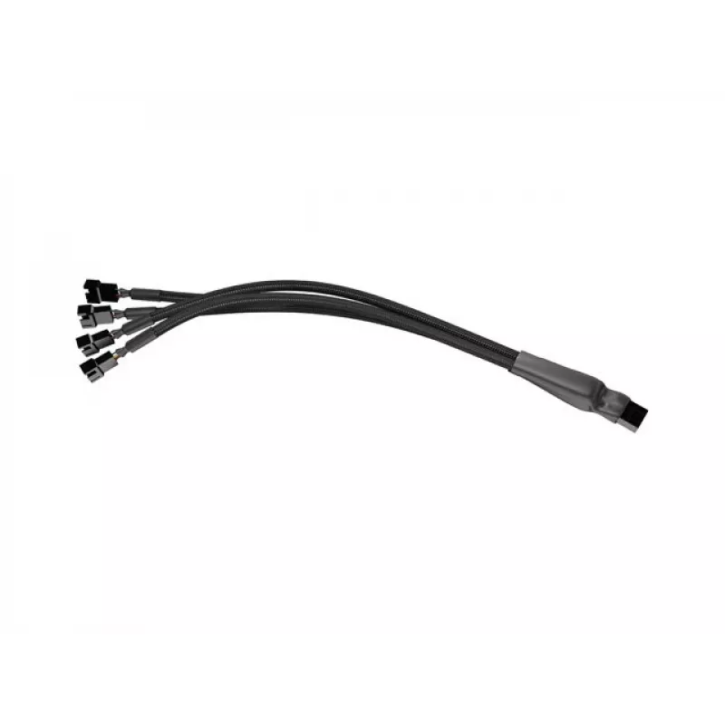 Chassis rack Lanberg SC01-6502-12B 2U preto 7 ventoinhas