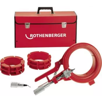 Corta-tubos Rothenberger ROCUT 110 conjunto para tubos plásticos 110 / 125 / 160 mm