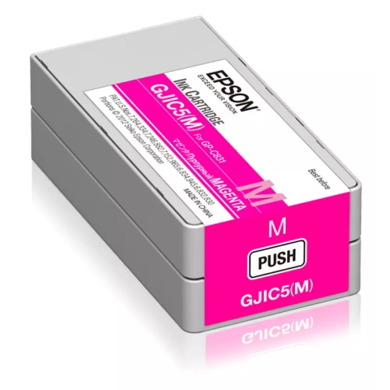Epson GJIC5(M): Tinteiro para ColorWorks C831 (Magenta) (Quantidade Mínima de Encomenda = 10)