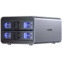 Caixa RAID externa Unitek S1308B01-EU para unidades de 2,5 polegadas/3,5 polegadas, até 40 TB, interface 5 Gbit/s