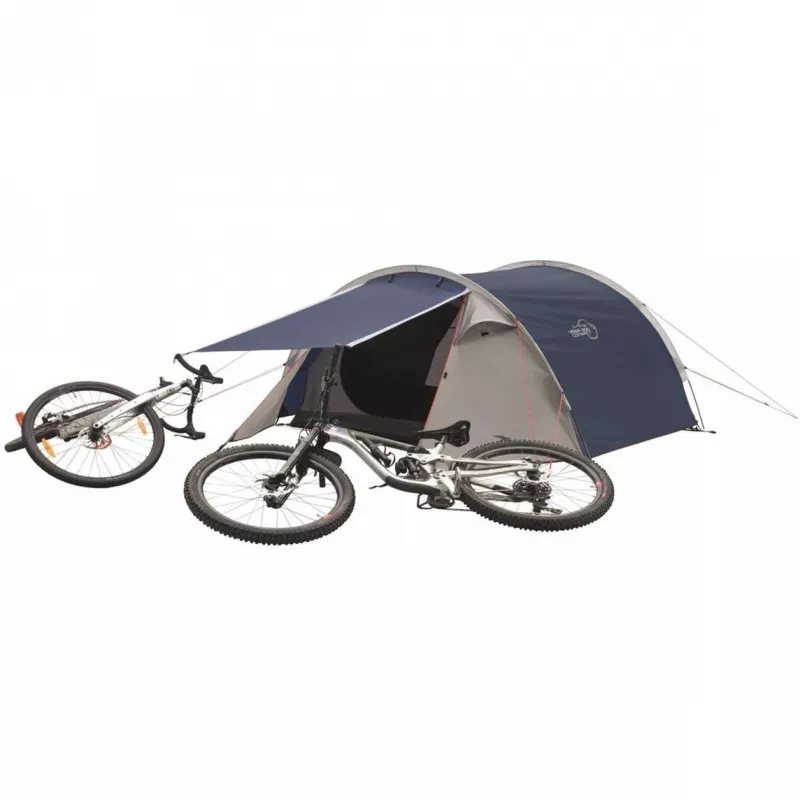 Tenda de cúpula Easy Camp Vega 300 Compact 3 pessoas azul branco