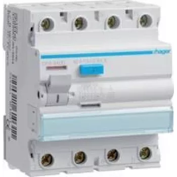 Interruptor diferencial A 4p 400V 40A 0,3A 4TE REG calha DIN (CPA440D)