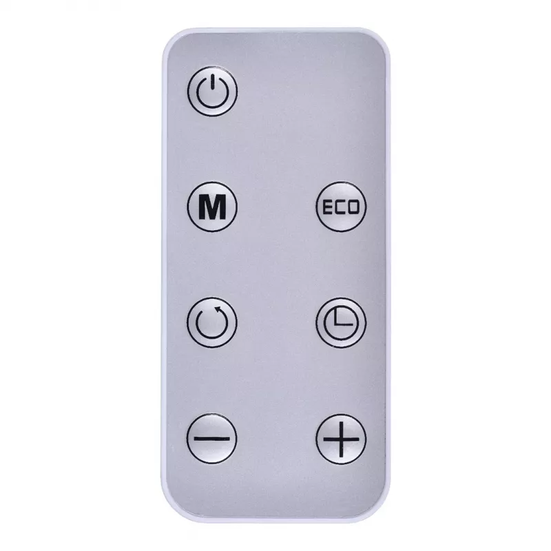 Aquecedor elétrico cerâmico NOVEEN PTC3000, 2000 W (1200 W mín.), indicador LED, temporizador, comando, oscilação, branco