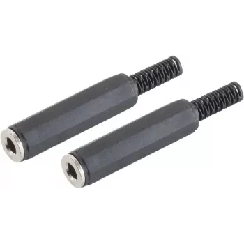 Conector de cabo ShiverPeaks BS50700-2 6,3 mm preto