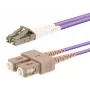 Cabo de fibra ótica LogiLink 0.5m LC-SC