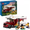 Brinquedo de construção LEGO City Autocaravana de aventura 60454, 385 peças, altura 80 mm, para crianças a partir de 6 anos
