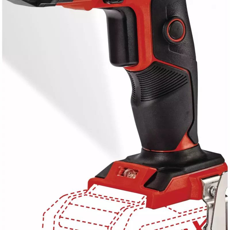 Einhell TE-DY 18 Li-Solo. Velocidade em vazio: 4000 rpm. Fonte de energia: bateria, tensão da bateria: 18 V. Largura: 980 mm. Peso da embalagem: 2,8 kg, Ve