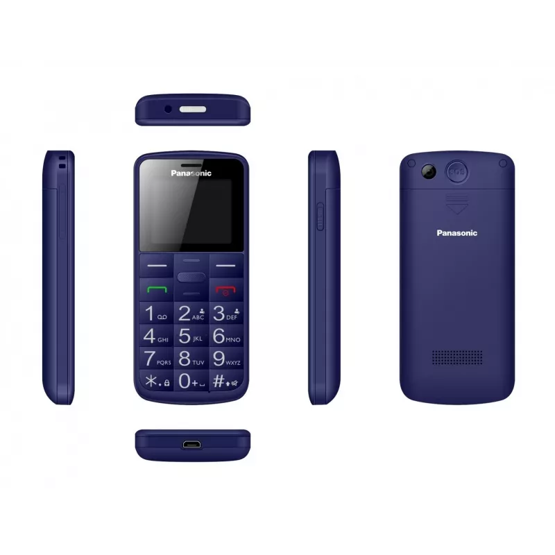 Telemóvel para seniores KX-TU110 azul