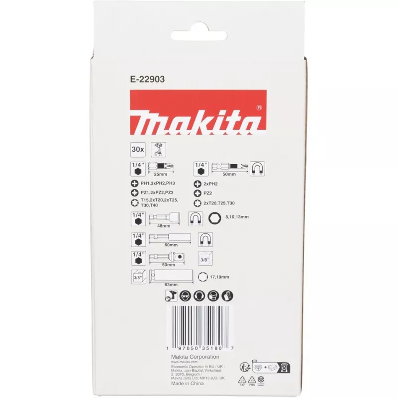 Makita E-22903 Bit de aparafusar
