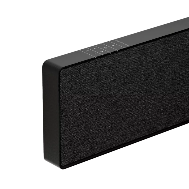 Beosound Stage preto antracite (tampa cinzento-escuro)
