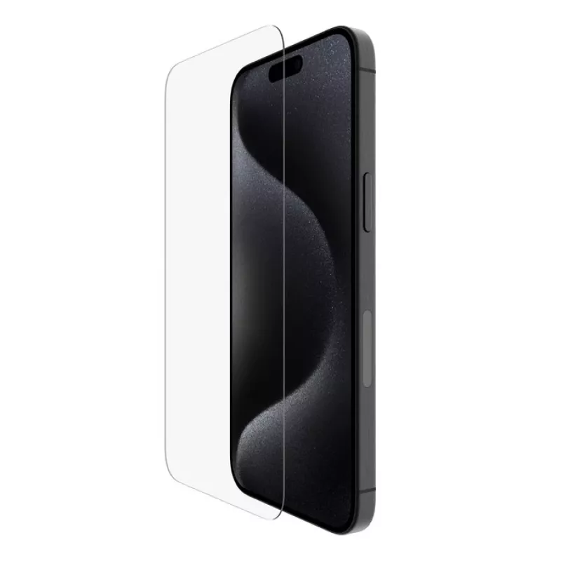Proteção de ecrã Belkin ScreenForce iPhone 16 Pro Max antibacteriana resistente a choques e riscos