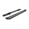 Painel Keystone DELOCK 19 polegadas 24 portas angular com alívio de tensão, 1U, preto, 482,6×125,5×44,2 mm