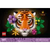Brinquedo de construção LEGO Art Fauna Collection Tigre Conjunto 31217 – modelo de tigre para construir