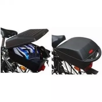 Caixa de bagagem para bicicleta FISCHER 86500 — com fecho 15 L, preto