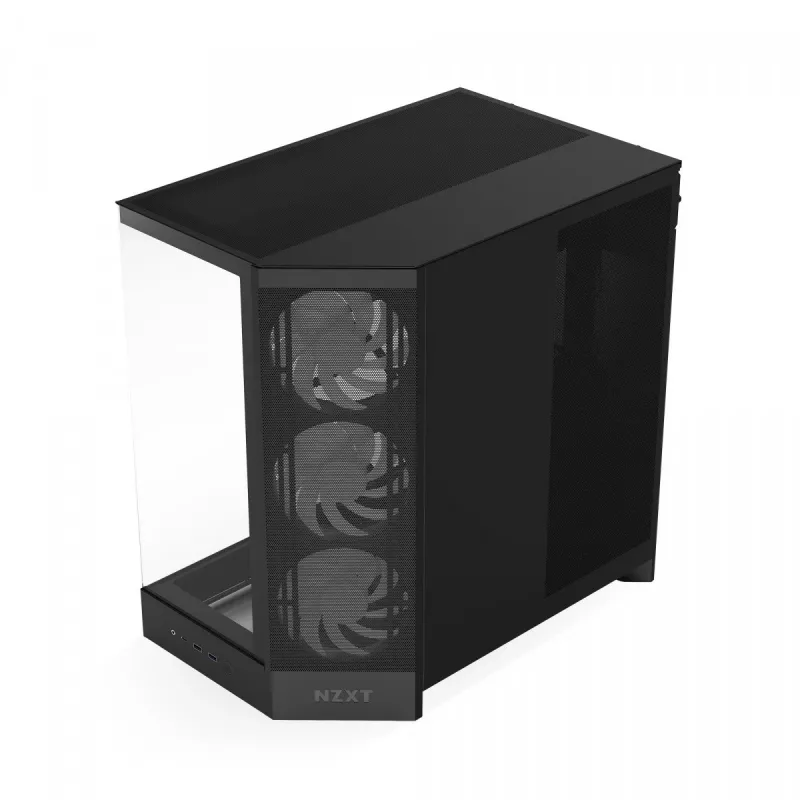Caixa de PC NZXT H9 Flow RGB Midi Tower Preto