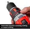 Berbequim com punho de pistola Einhell TE-CD 18/50 Li-i BL, 1800 rpm, 2,35 kg