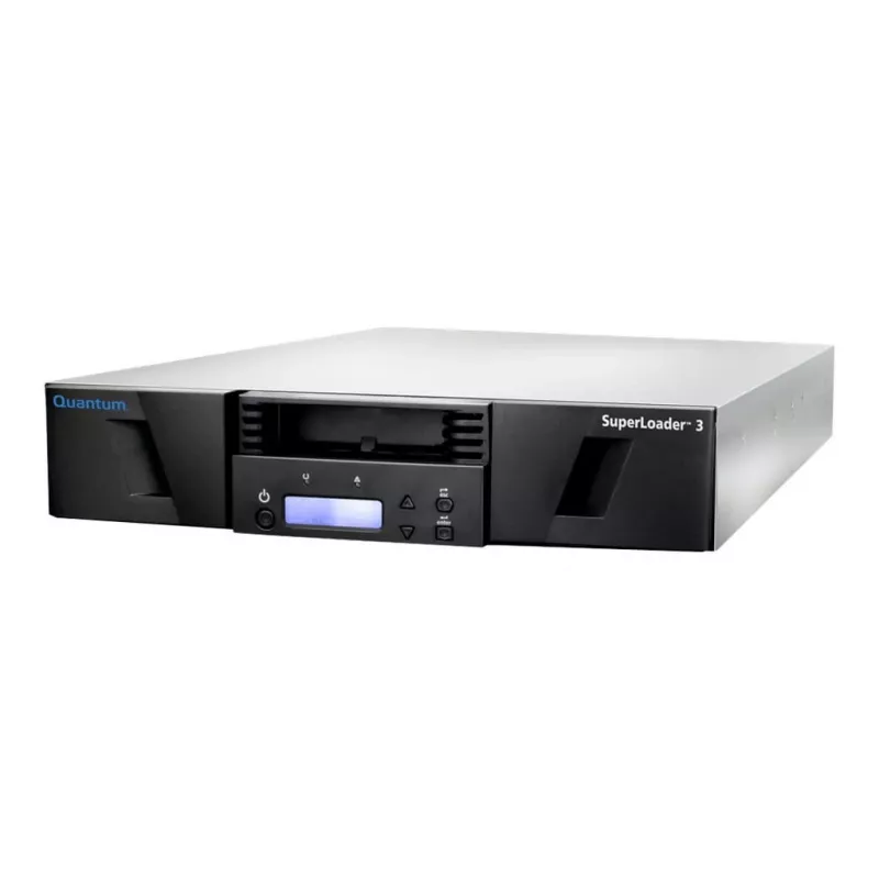 Carregador automático e biblioteca de armazenamento Quantum SuperLoader 3 cassete SAS 2700 GB/h