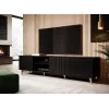 Móvel RTV Cama PAFOS 200x42x52 preto mate