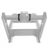 Asetek SimSports Suporte frontal para Podium Brackets - preto, furação de 70 mm