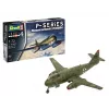 Modelo em plástico avião REVELL Messerschmitt P.1099A-P-SER escala 1/72