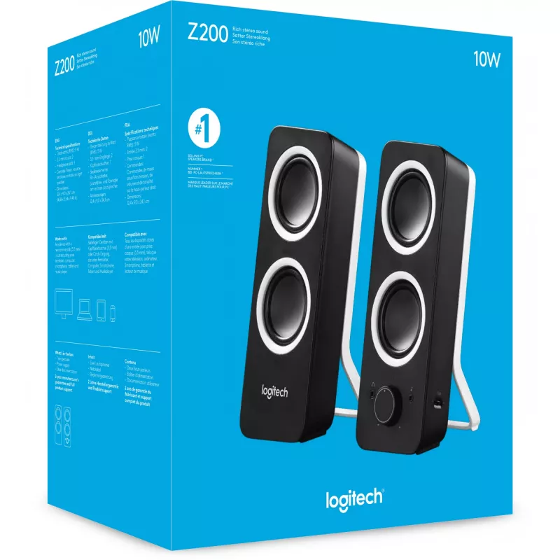 Altifalante | LOGITECH | Preto | 980-000810