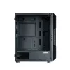 Caixa de computador Zalman I3 NEO ARGB preta Midi Tower