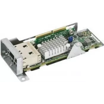 Super Micro Supermicro AOM-CTGS-i2TM - Adaptador de rede - PCIe 3.0 x4 - 10Gb Ethernet / FCoE x 2 (AOM-CTGS-I2TM-O)