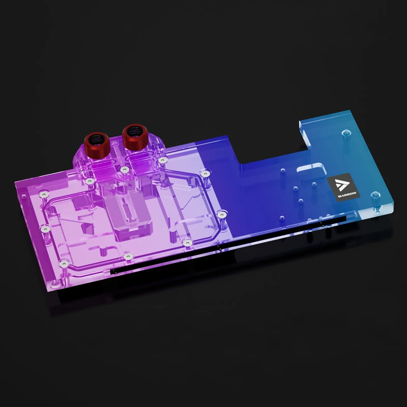 Bloco de refrigeração líquida Barrow LRC2.0 para GIGABYTE 3080/3090 Extreme RGB acrílico