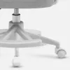 Cadeira giratória mark adler Junior 4.5 cinzento — cadeira de escritório ergonómica, altura ajustável 40–50 cm, encosto em rede, base com rodas, braços, apoio lombar