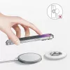 Suporte magnético de anel de dupla face SODI BM-350 branco compatível com MagSafe