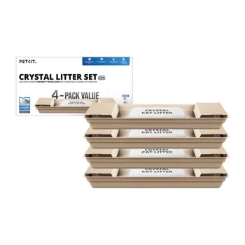 Areia Crystal PETKIT para Purobot Crystal Duo 4 sacos