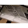 Frigorífico Midea MDRE554FGD01DSO — dimensões brutas 740×2050×620 mm, peso líquido 84 kg, 24 meses de garantia (embalagem danificada)
