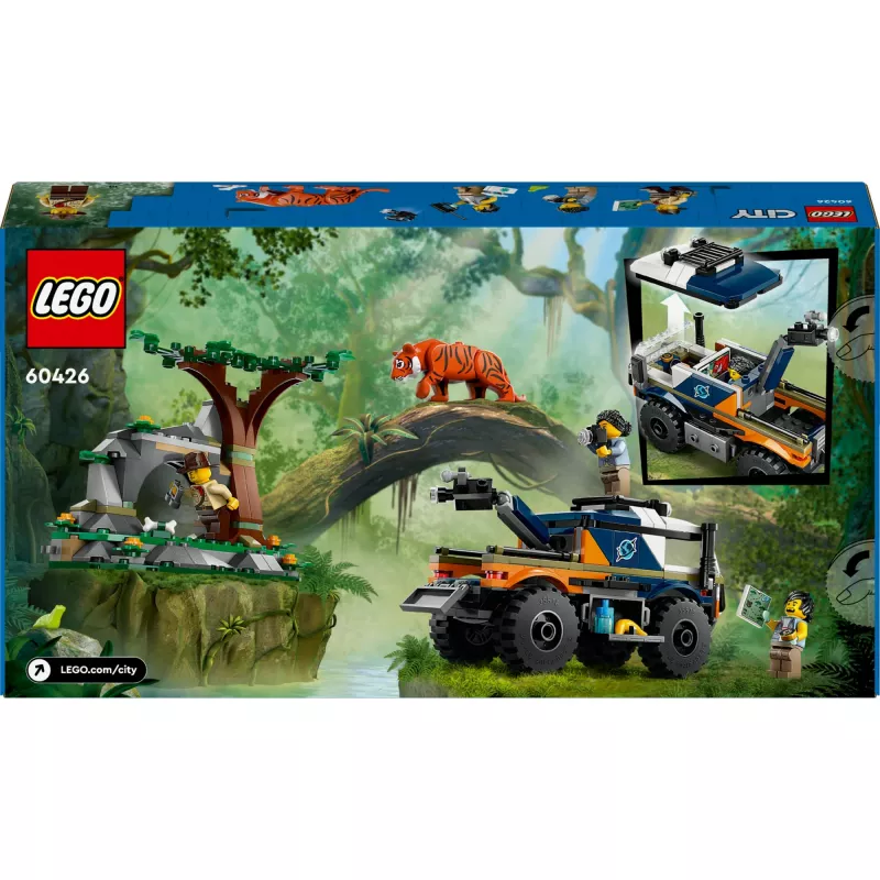 LEGO City 60426 Camião Off-Road de Exploração da Selva